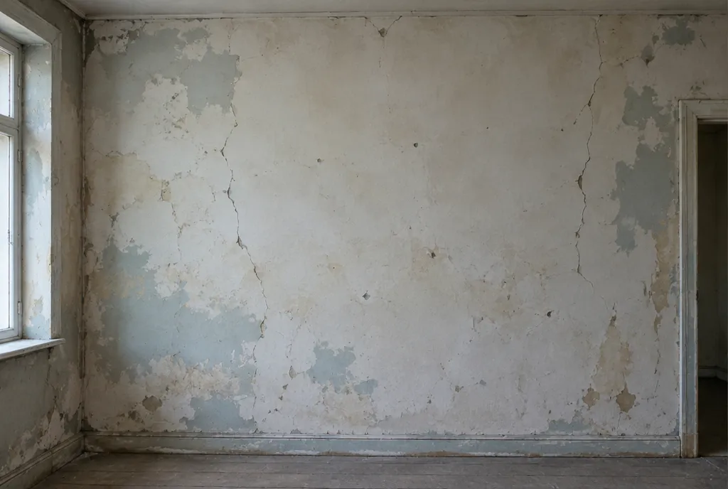 Individuelle Wandgestaltungen – vorher